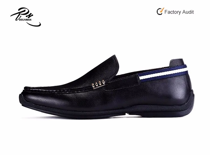 sperry black leather shoes