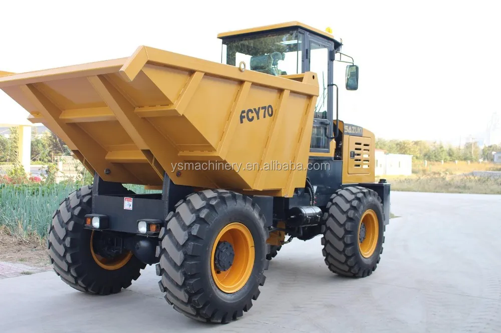 7 Ton Construction Mini Track Dumper Off Road Dump Trucks Buy Off