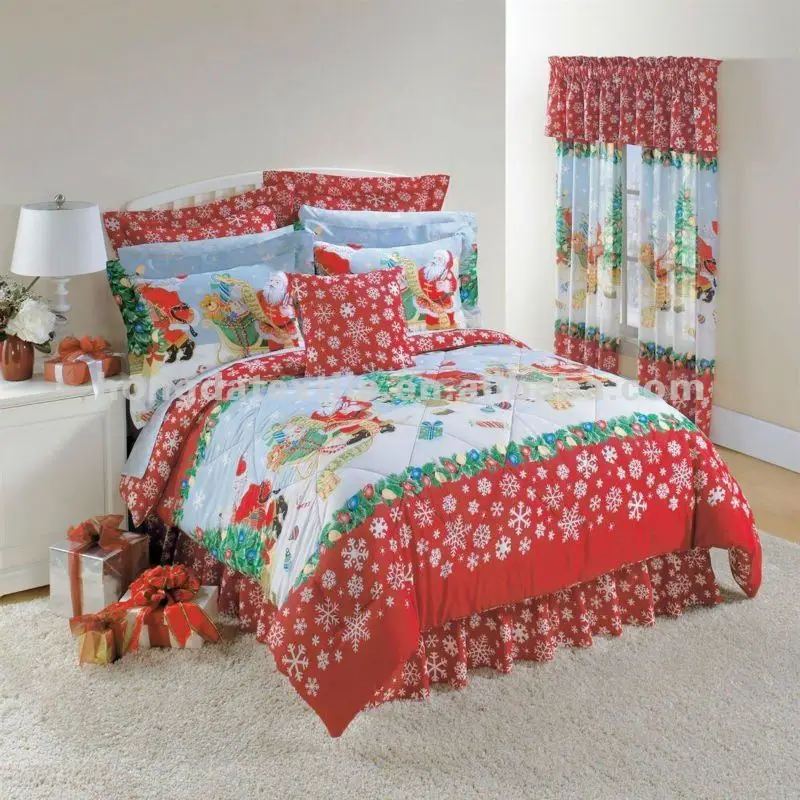 boys christmas bedding