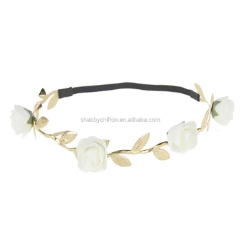 New Shiny Golden Leaves Headbands Baby Lovely Hot Selling Thin