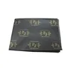 Custom black printed tissue paper with gold logo for soap wrapping