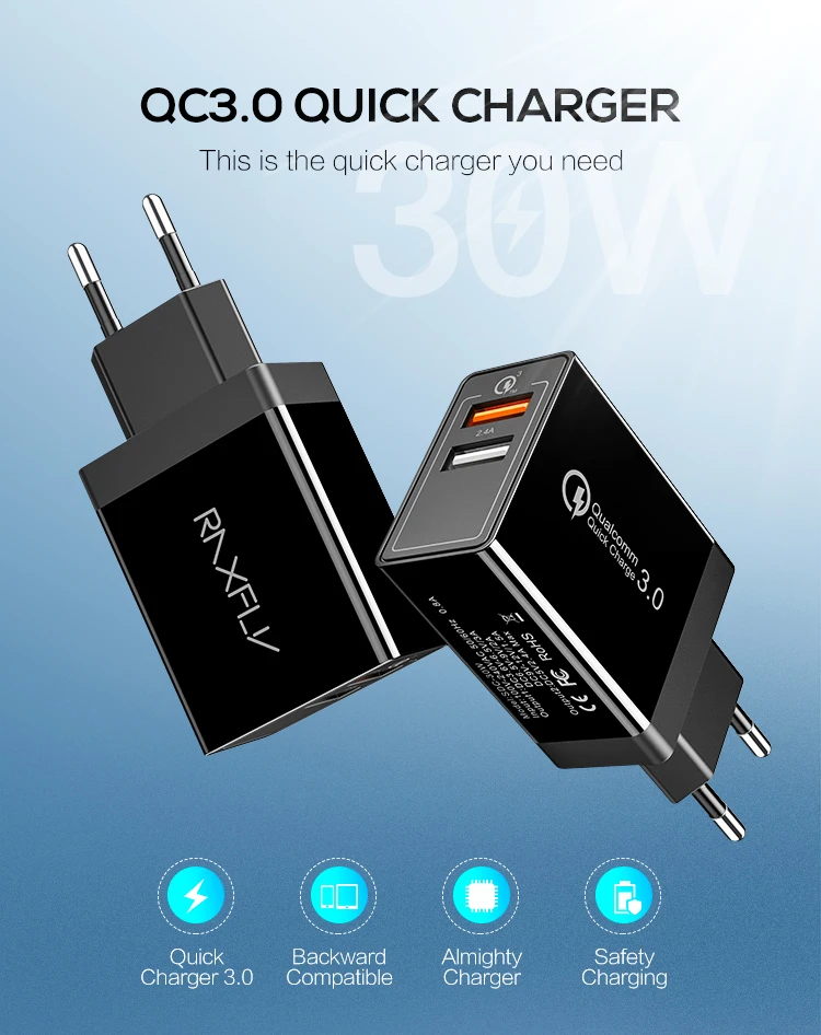 QC 3.0 USB Wall Charger