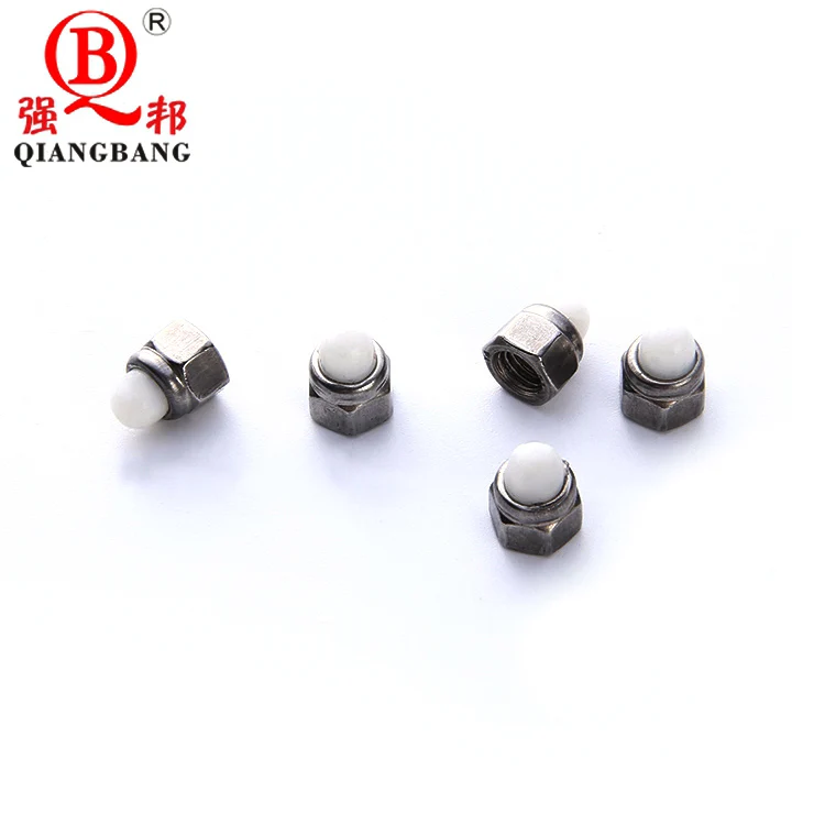 Factory Supplie Nylon Insert Hex Domed Cap Nuts Buy Nylon Insert Cap