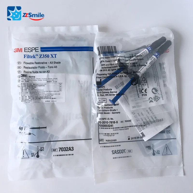 Dental Composite Filling Metrials Filtek Z350xt Flowable Restorative