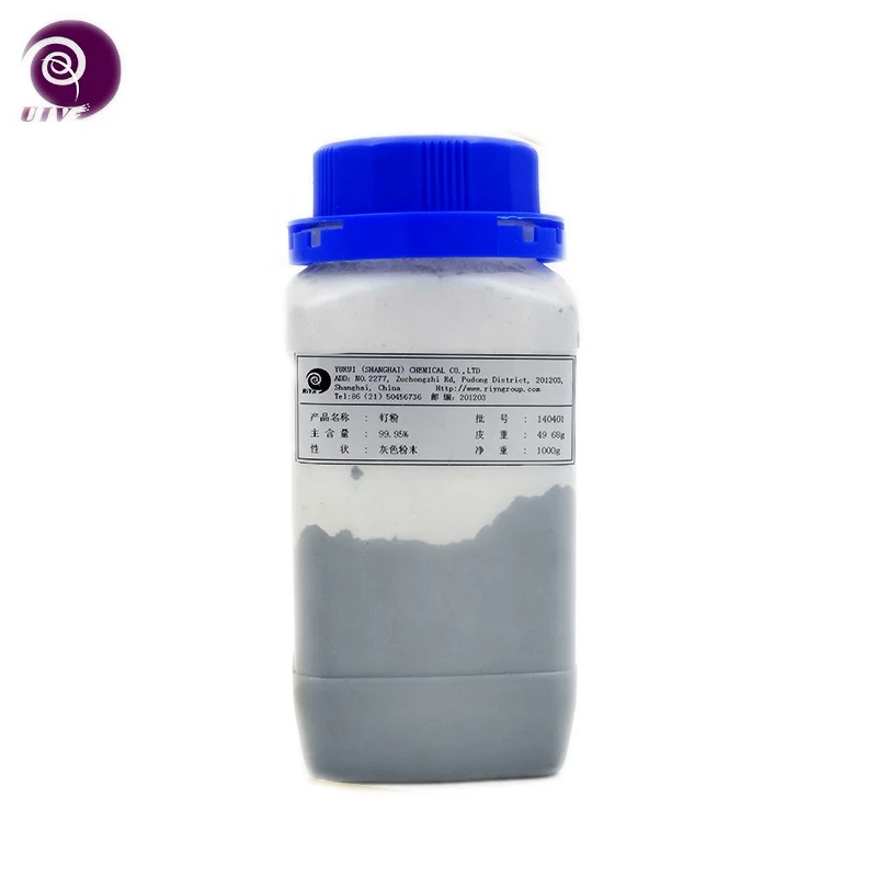 
UIV CHEM Buy pure ruthenium powder high quality ruthenium powder for gold mixing 