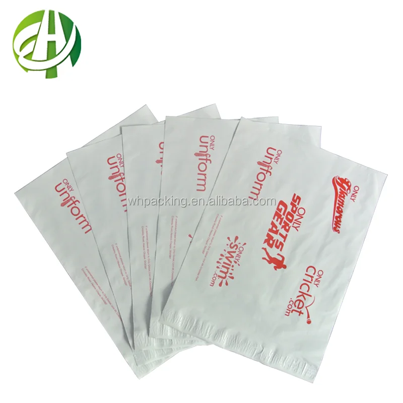 clear plastic bags for shipping clothing