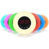 sunrise light travel children alarm clock kids speaker radio digital bedroom clock with usb