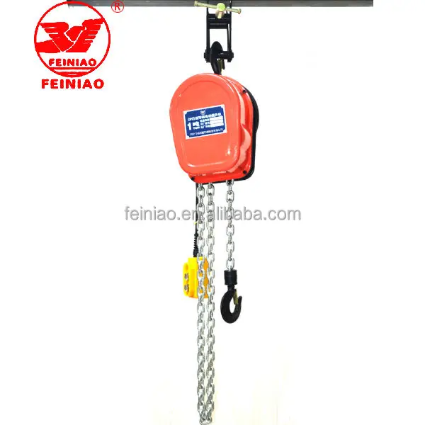 HHBB Factory Direct Electric Chain Hoist 220V Steel Lifting Equipment Remote Co<em></em>ntrol for Hotels Industrial Use New Condition