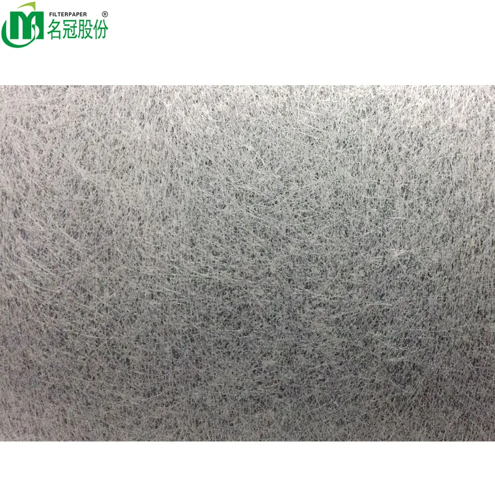 nonwoven low resistance remove organic and dispellig odors activated carbon combi filter media
