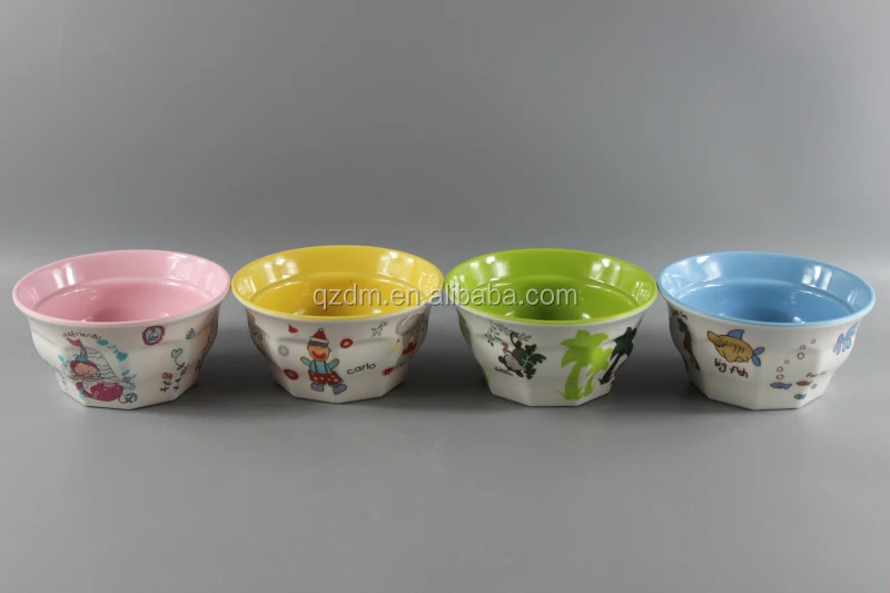 Double- color print Ice cream bowl Dessert bowl Custom -Made Logo