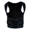 CE & FDA approved back pain relief keep warm posture vest orthopedic back support / brace for old people office worker students