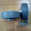 6 and 8 inch wheels with nylon pu and rubber material Fixed and revolving styles are both need for trolleys wheels and casters