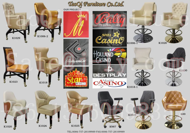 Vip Casino Chair Adjustable Slot Machine Chair Poker Table Chair