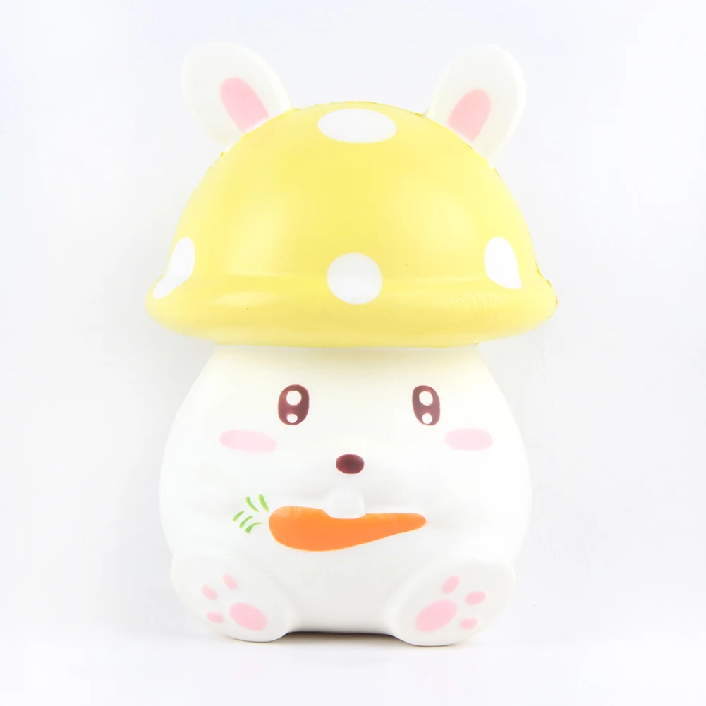 customized PU foam Top sale design cute white rabbit Squishy Toys Animal wholesale Squishy Slow rising squishies