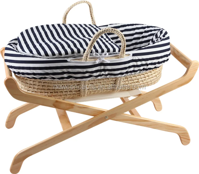 moses basket and rocking stand set