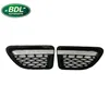 AUTO PARTS ABS ALL BLACK WITH SILVER BAR SIDE VENTS FOR RANGE ROVER SPORT 2005-2009