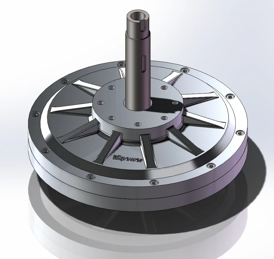 高效率风力发电机 pmg380 20kw 1800rpm 内六角