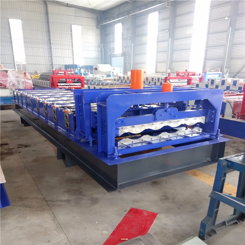 Cangzhou Tile Making Machinery Automatic Press For Panel Metal Sheet