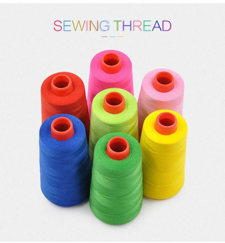 high quality and free samples with mh sewing thread 100%