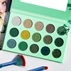 Private Logo High Quality Cosmetics Makeup 15 Color Glitter & Matte & Shimmer Eyeshadow Palette