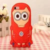new hot cute 3D super hero silicone phone case for iPhone4/4s/5/5s