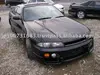 Buying used cars 1996y Nissan Skyline rock bottom GTS25t type M turbo 5MT black with sunroof