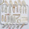 H01Balry Jewelry 2019 Korean pearl hairpin combination set BB clip girl hairpin model show fashion pearl hairpin wholesale