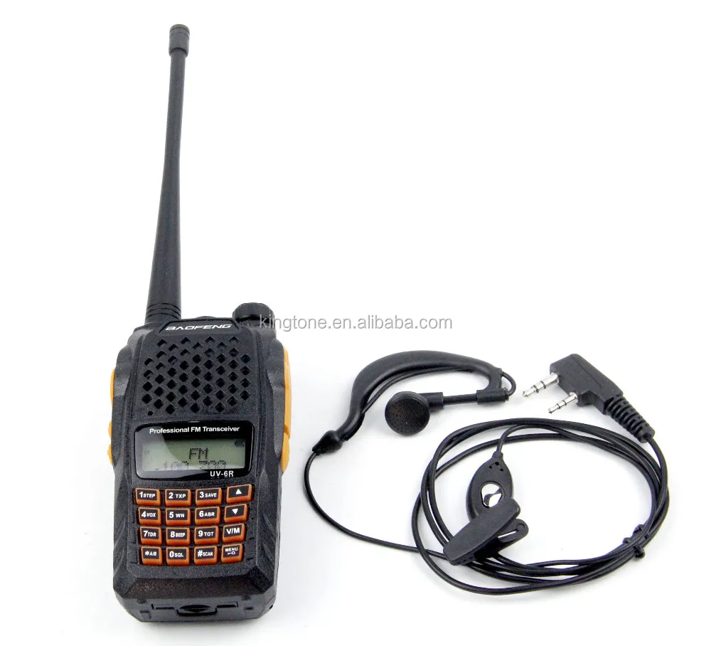 Baofeng Dual Band Fm Transceiver Baofeng Bf-uv6r Professional Two Way ...