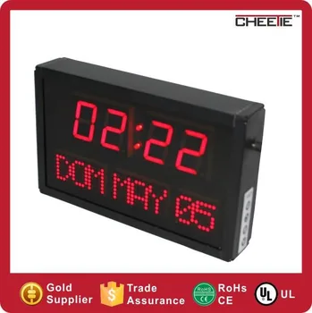 Desk Clock Digital Calendar Electronic Led Digital Desk Calendar