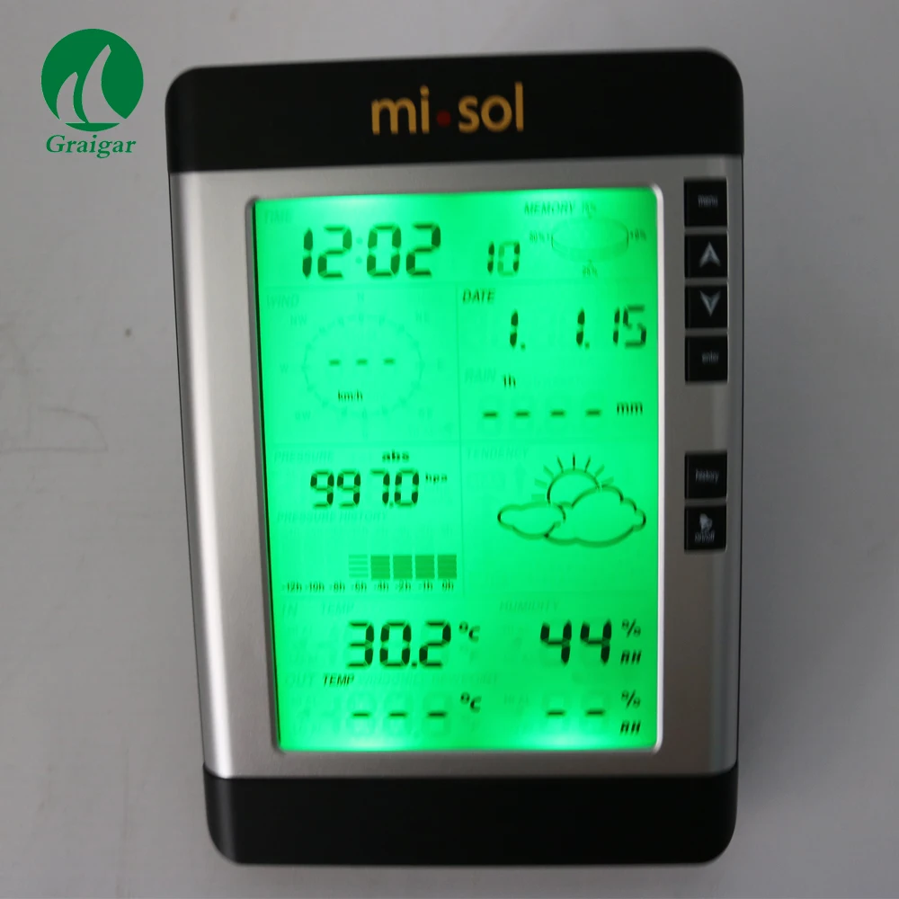 WEA-288 Digital Wireless Weather Station Indoor Outdoor Temperature an –  Gain Express Wholesale Deals