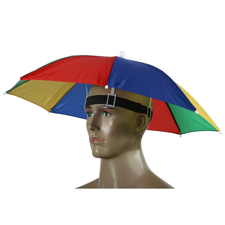 Functional Wholesale uv umbrella hat for Weather Protection