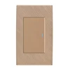 A9 super elegant design electrical light switch PC fireproof America interruptor de luz electrico