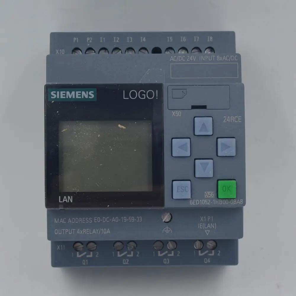 Модуль logo. Siemens 6ed1052 1hb00 0ba8. PLC Siemens logo. Контроллер Siemens logo 8. Логические модули logo Siemens.
