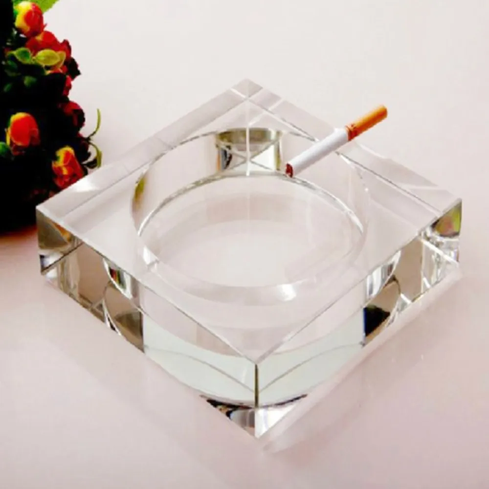 Custom Round Creative High Quality Cheap Acrylic Ashtray For Sale