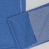 Double Sides Knit Cation Heather Jersey fabric 95 Polyester 5 Spandex Mesh in Bossy Jacquard