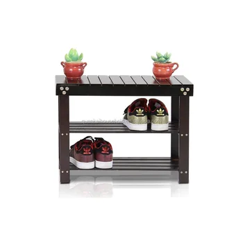 New 6 Pairs 3 Tiers Wood Shoe Storage Bench Furinno Pine Solid Wood Shoe Rack Buy Kayu Sepatu Stroage Bangku Kayu Rak Sepatu Bangku Industri Penyimpanan Product On Alibaba Com