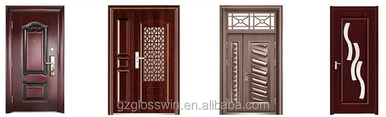 Alibaba China suppliers pvc door, main gate designs french door, upvc door