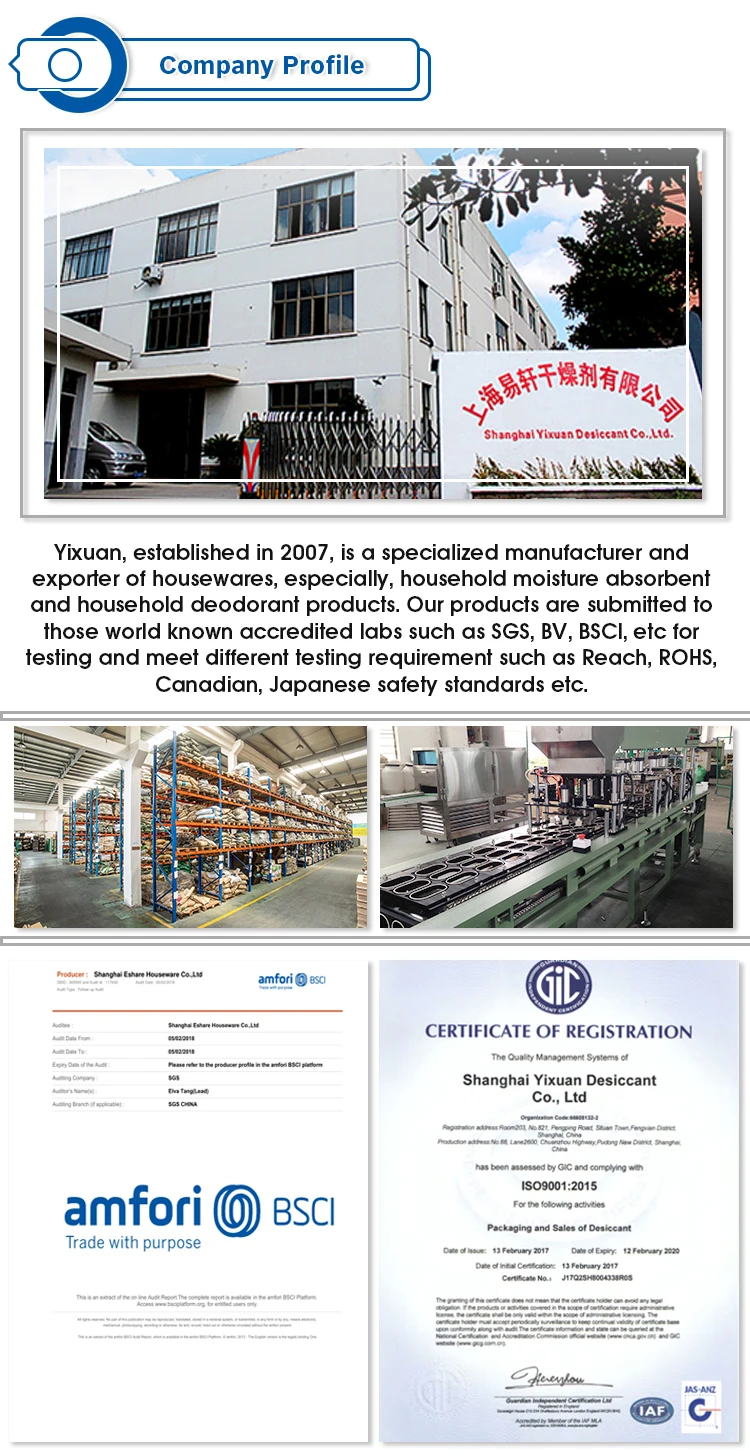 Wardrobe damp rid dehumidifier moisture absorber box