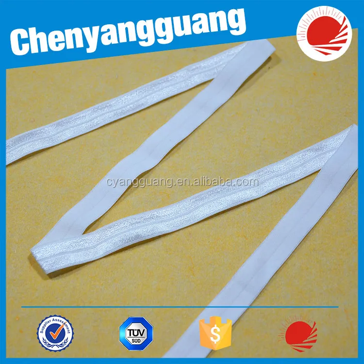 Fold Over Elastic Tape/lycra Binding Tape Nylon And Spandex For Garment