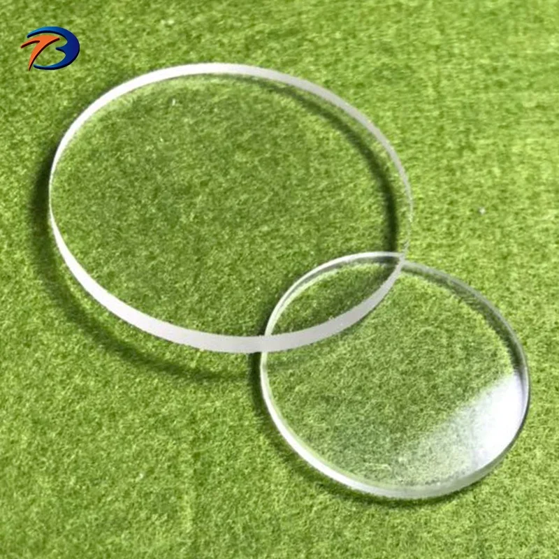 OEM optical laser cutting blank glass sapphire window