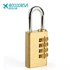 Cheap brass 4 digital security combination padlock pad lock
