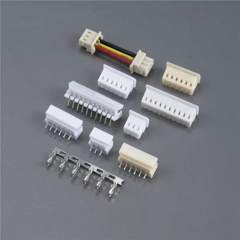 50 SETS JC20 2mm 2 Pin Pitch Connector with crimp terminal wire to PCB Computer