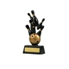 Factory price funny custom bowling trophy for sports