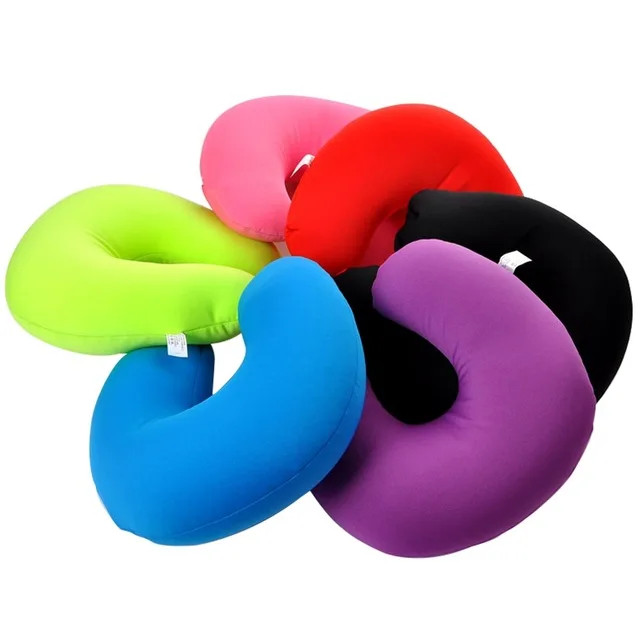 Memory Foam Travel Neck Pillow U Shape Ortho Therapy Neck Support