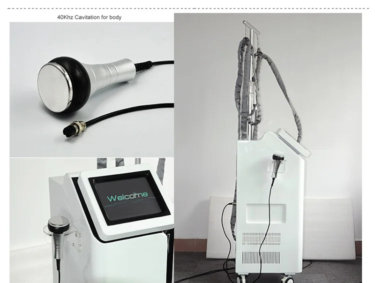 Weight loss machine anti cellulite Vacuum +Infrared Laser+RF fat cavitation salon beauty equipment for sale