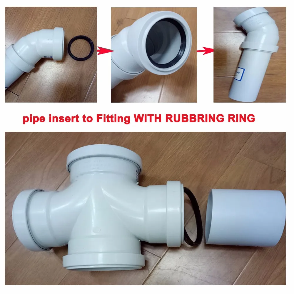 75mm Pp Drainage Pipe Fitting P Trap With Rubber Ring Buy P Trap,75mm