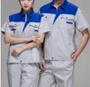 Guangzhou Cheap safety coverall /workwear uniforms / grey cotton working coverall Cheap internet corporate workwear for men