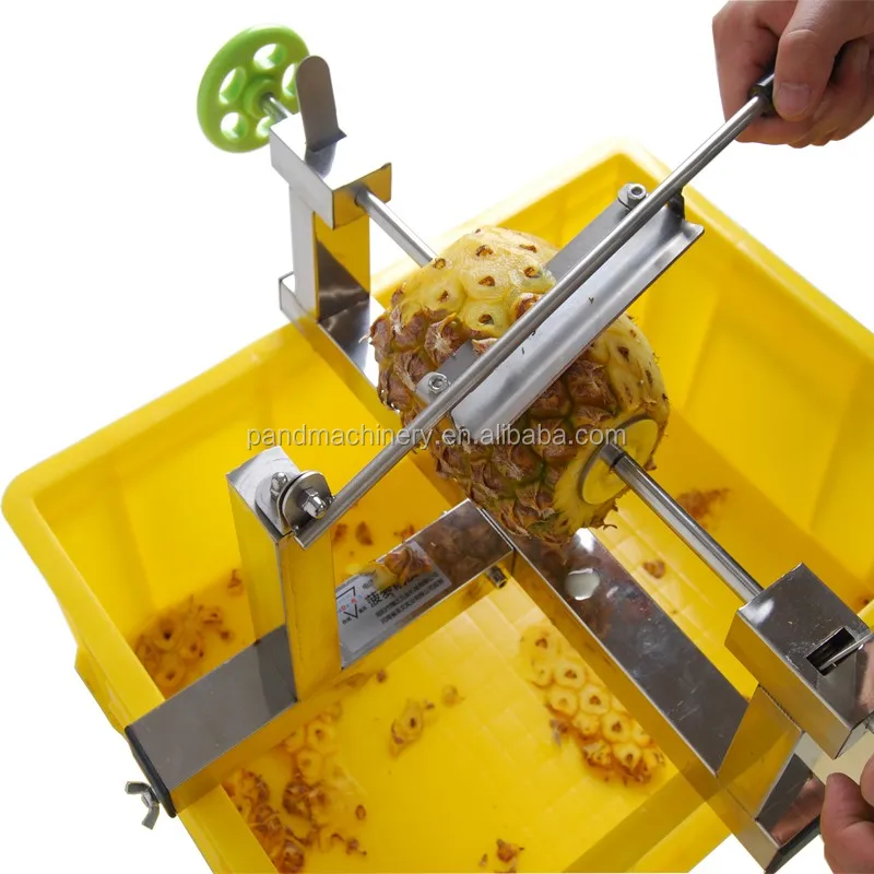 Stainless Steel Manual Pineapple Peeler Peeling Cantaloupe Machine Buy Stainless Steel Manual