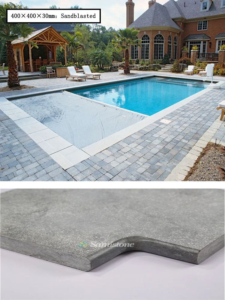 Samistone Blue Limestone Coping Bluestone Swimming Pool Coping Buy