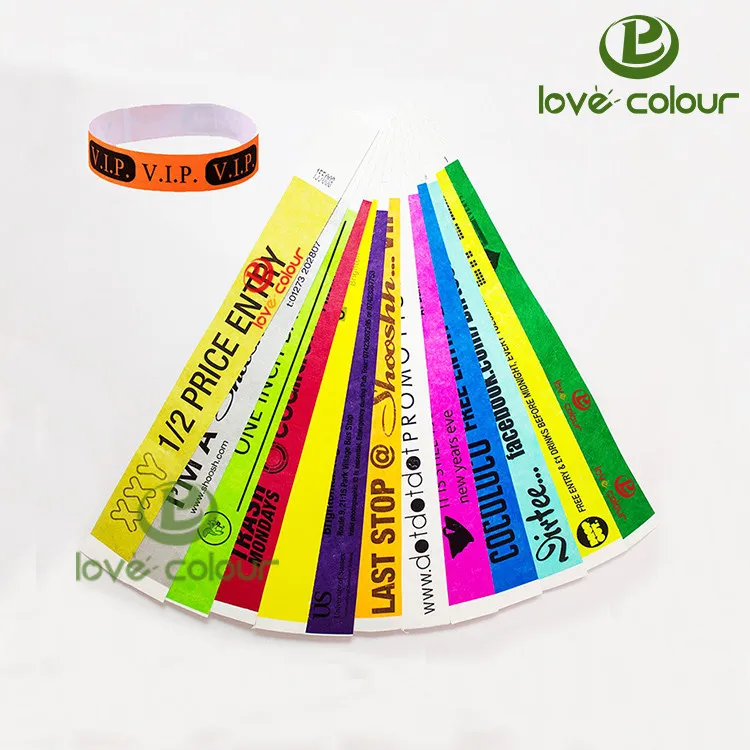 Tyvek wristband0110